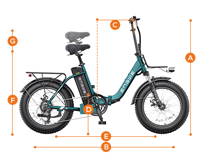 Engwe L20 Boost Vélo Électrique Fat Bike